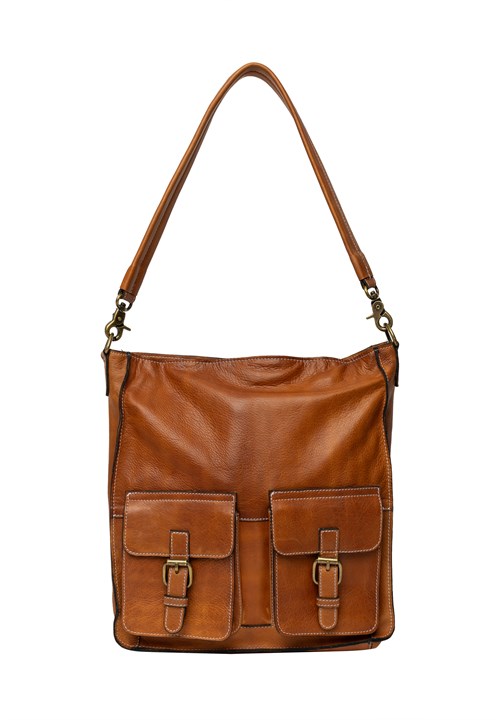 Re:Designed Heda Big Skindtaske, Burned Tan 